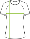 teamGOAL 23 Jersey Dames Tableau des tailles