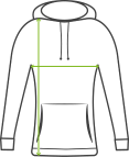 Rival Fleece Hoodie Tableau des tailles